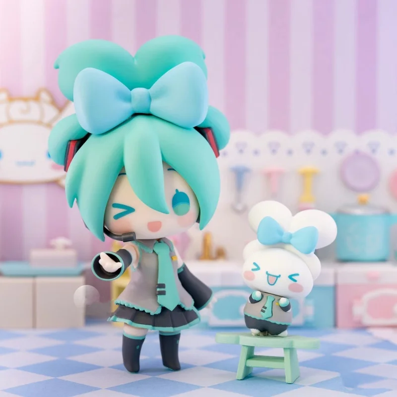 Miku And Cinnamoroll Action Figure Miku 2306 Hatsune Collectible Anime Figure Ko Model Doll Toys Customized Xmas Gifts