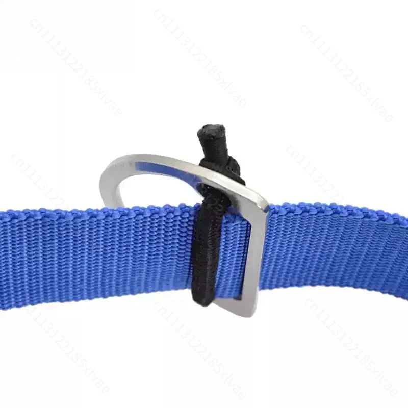 Stainless Steel Side Mount D Ring Slider Keeper Diving Weight Strap Fixing Clip Replacement Webbing Fastener Hardware Fitting
