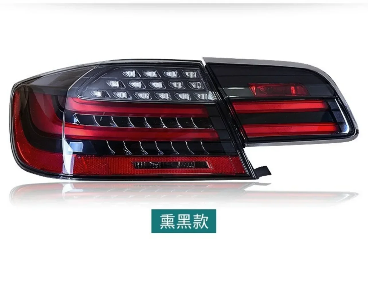 Led الذيل ضوء الجمعية لسيارات BMW 3 سلسلة E92 330 335 M3 مصباح مكبح خلفي عكس ضوء بدوره إشارة 2 قطعة