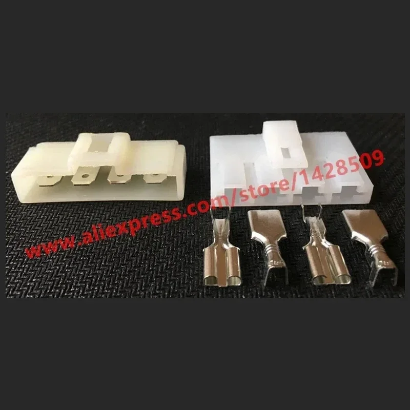 1 Set 4 Pin Automotive Wire Harnes Cable Connector Auto Female Male Plug With Terminals PP0323802