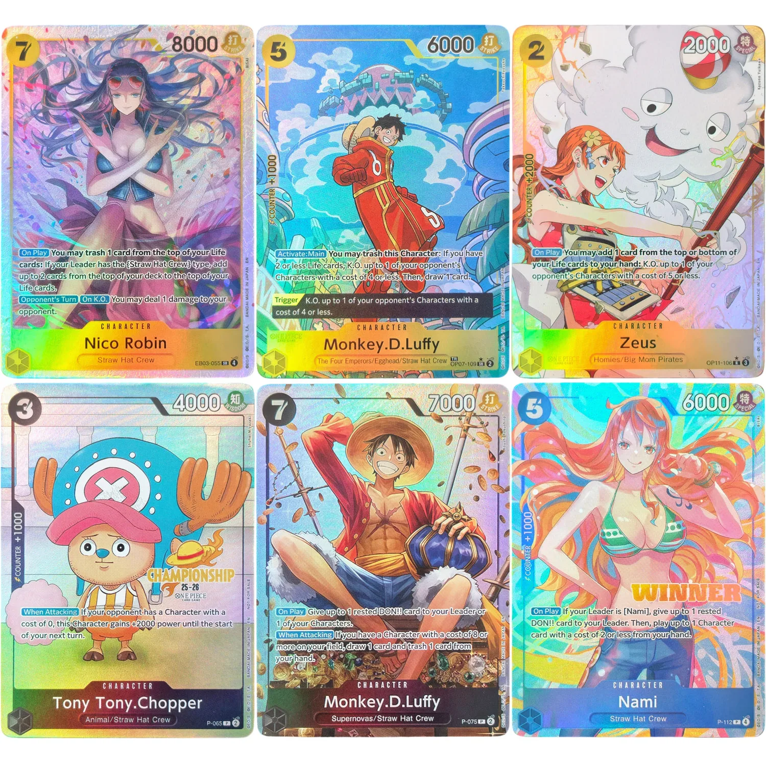 DIY Proxy One Piece English Luffy Nami Chopper Hancock Yamato Roger Bonney Moria Robin Pudding Game Collection Card Toy
