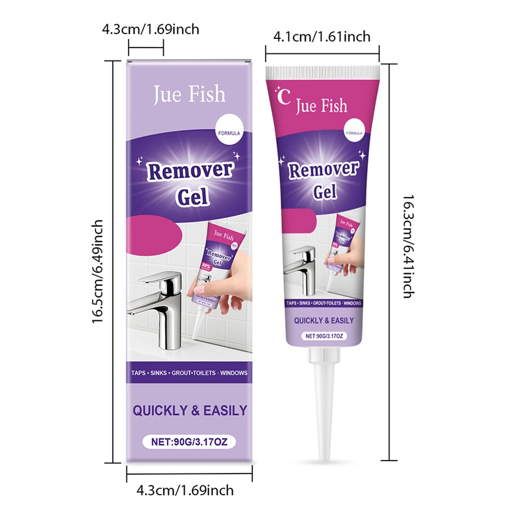 Molle Remover Gel Easy To Use: Simply Appl For Washing Machine Bathroom