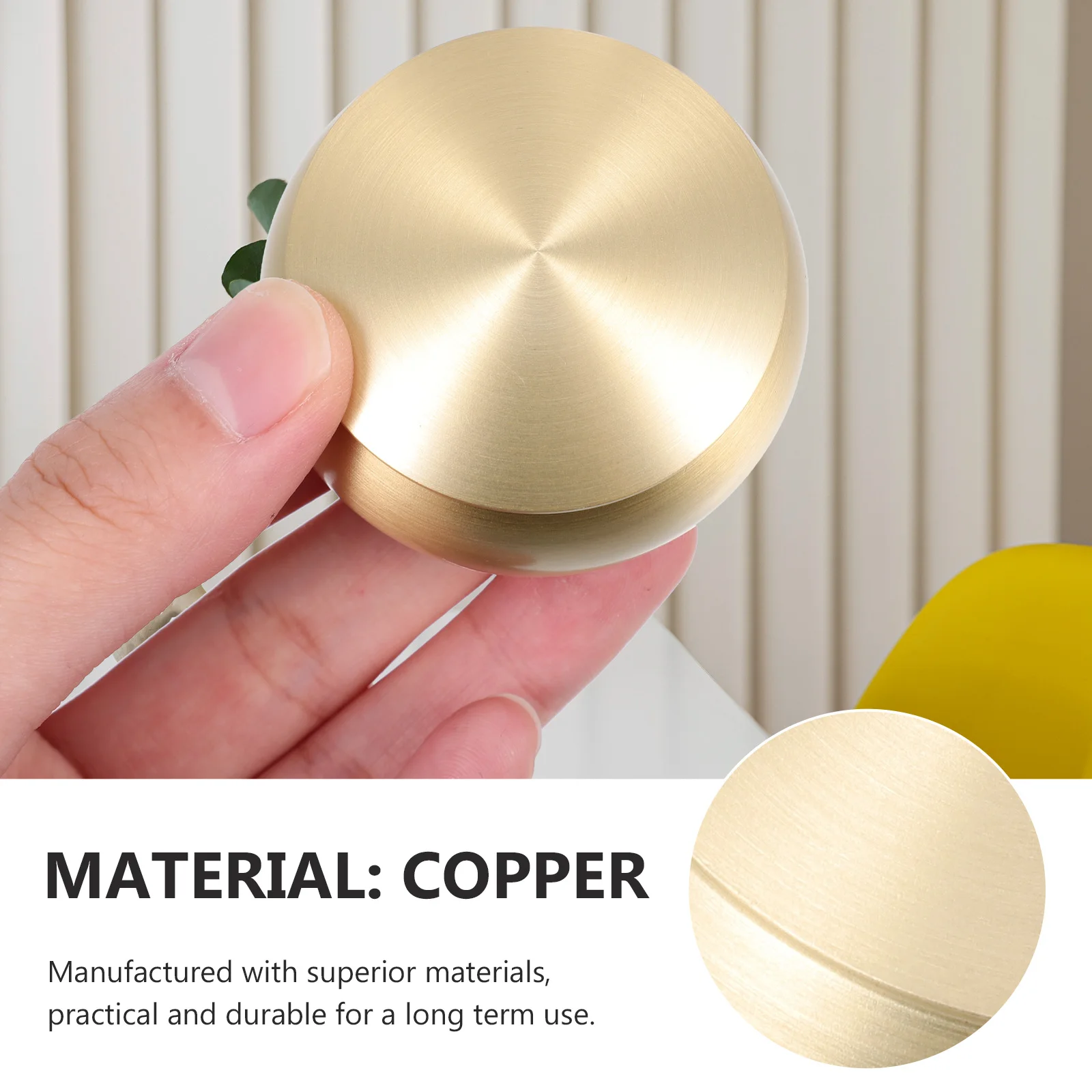 

Premium Copper Sealing Jar Airtight Tea Container Mini Portable Holder For Loose Leaf Coffee Beans Daily Pills Organizer Strong