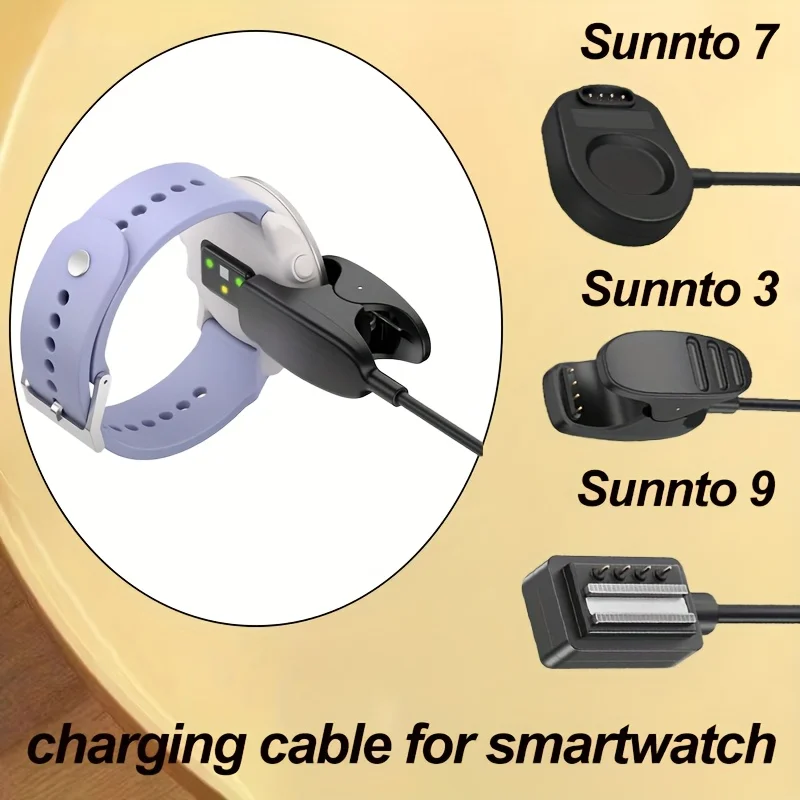 

USB Charging Cable For Suunto 9, Suunto 5, Suunto 3, Suunto 7 ,Spartan Sport/Wrist HR/Baro,Suunto 3 Smartwatch Charging Cable