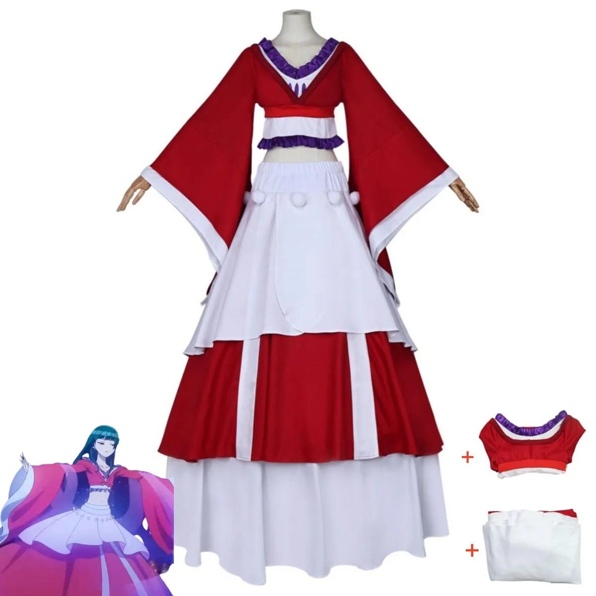 

Anime Apothecary Diaries Maomao Cosplay Costume Chinese Style Hanfu Skirt Dance Dress Adult Woman Kawaii Halloween Suit