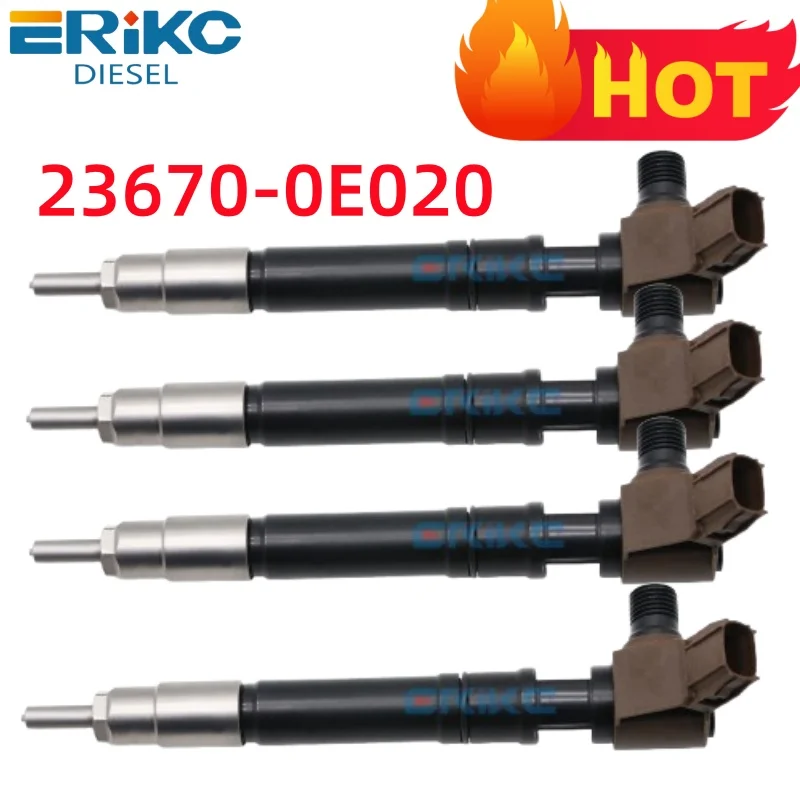 

23670-0E020 DIESEL FUEL INJECTOR 23670-0E010 Nozzle 236700E010 for TOYOTA HILUX Compatible For REVO 1GD-FTV 2.8L 236700E020