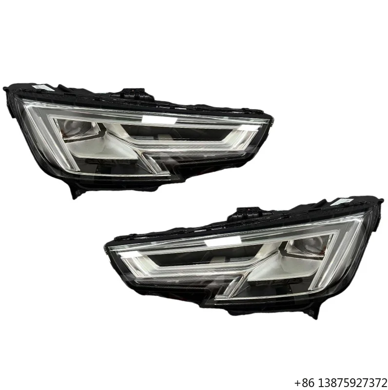 

For A4 A4L LED Headlight 2017 2018 2019 for S4 RS4Q Uattro B10 Original Factory Left and Right Headlights