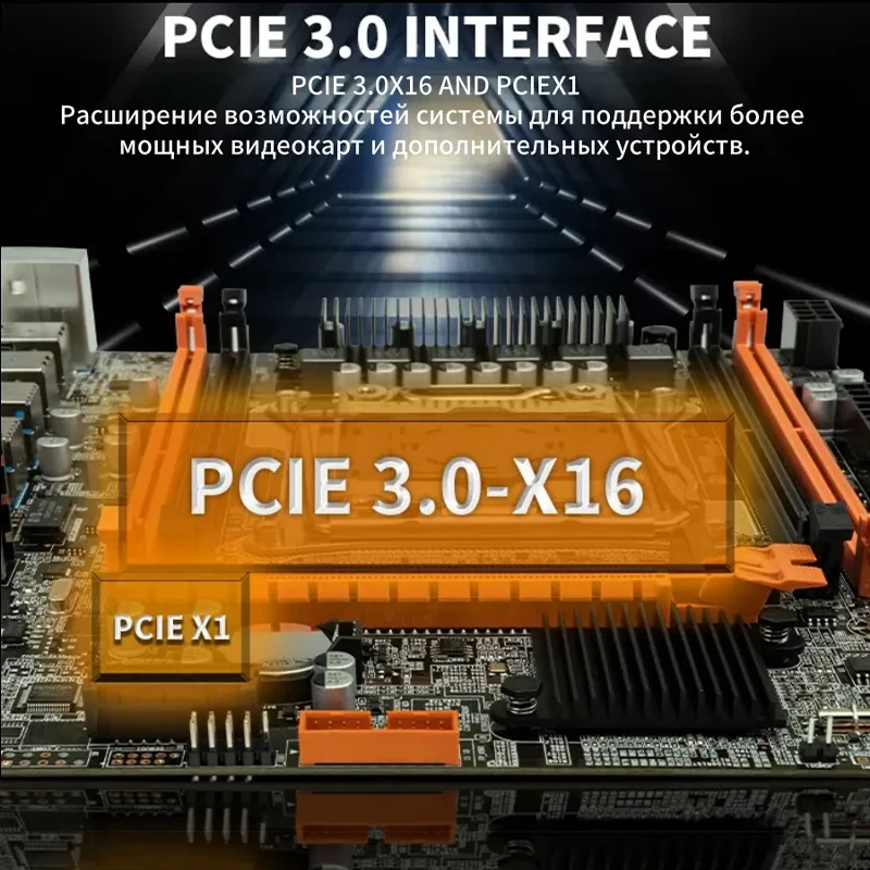 X99 마더보드 LGA2011-3 V3/V4 CPU DDR4 PC/REG ECC RAM NVME/NGFF M.2 C612 칩 SATA3.0 USB3.0 PCIE3.0 16X 슬롯 PS/2 썸네일 3