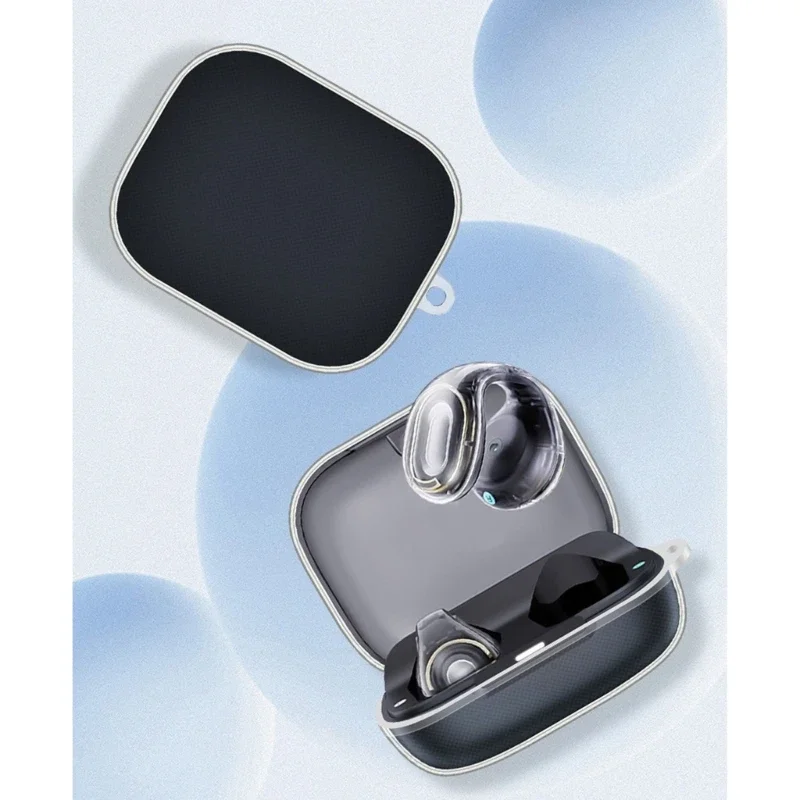 Clear Soft Protective Case For Anker C30i Wireless Earbud Shockproof Full Coverage Scratch Resistant Sleeve