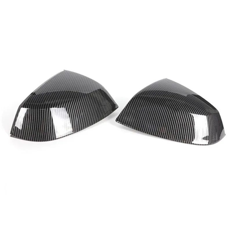 

Suitable for 18-24 models of Audi Q5, Q5L, SQ5, reverse mirror cover, carbon wire patterned rearview mirror shell decoration