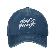 Gorra de béisbol informal Daft Punk con escritura blanca, gorra de camionero para deportes al aire libre, gorras de béisbol de calle Unisex de alta calidad para adolescentes - AliE foto 8