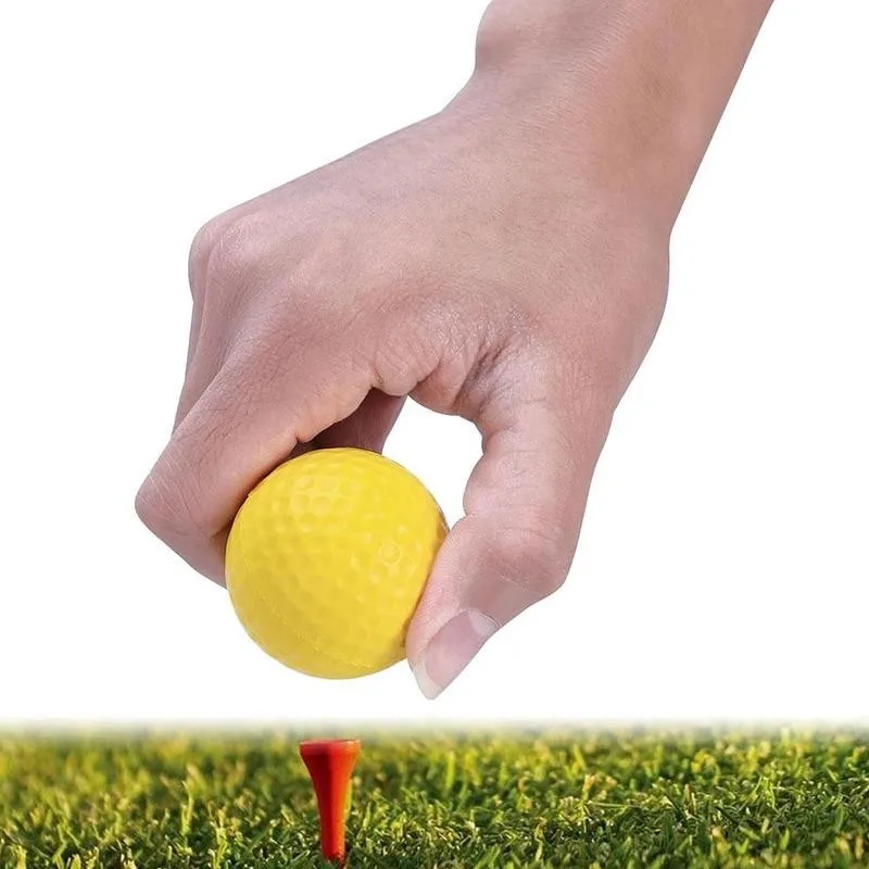 1 Pcs Golf Practice Ball Pu Soft Balls Indoor Practice Ball Sport Exercise Golf Sponge Room Foam Balls Outdoor Golf Ball