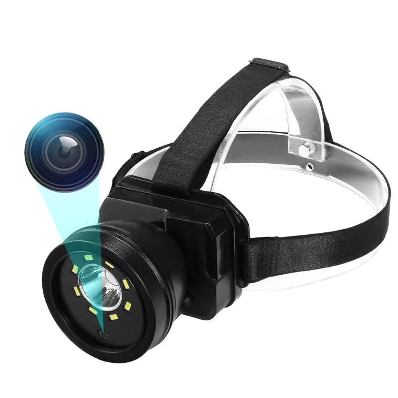 

Headband Mounted Camera Head Mount Camcorders Hand Frees Video Camera for Travel DropShipping