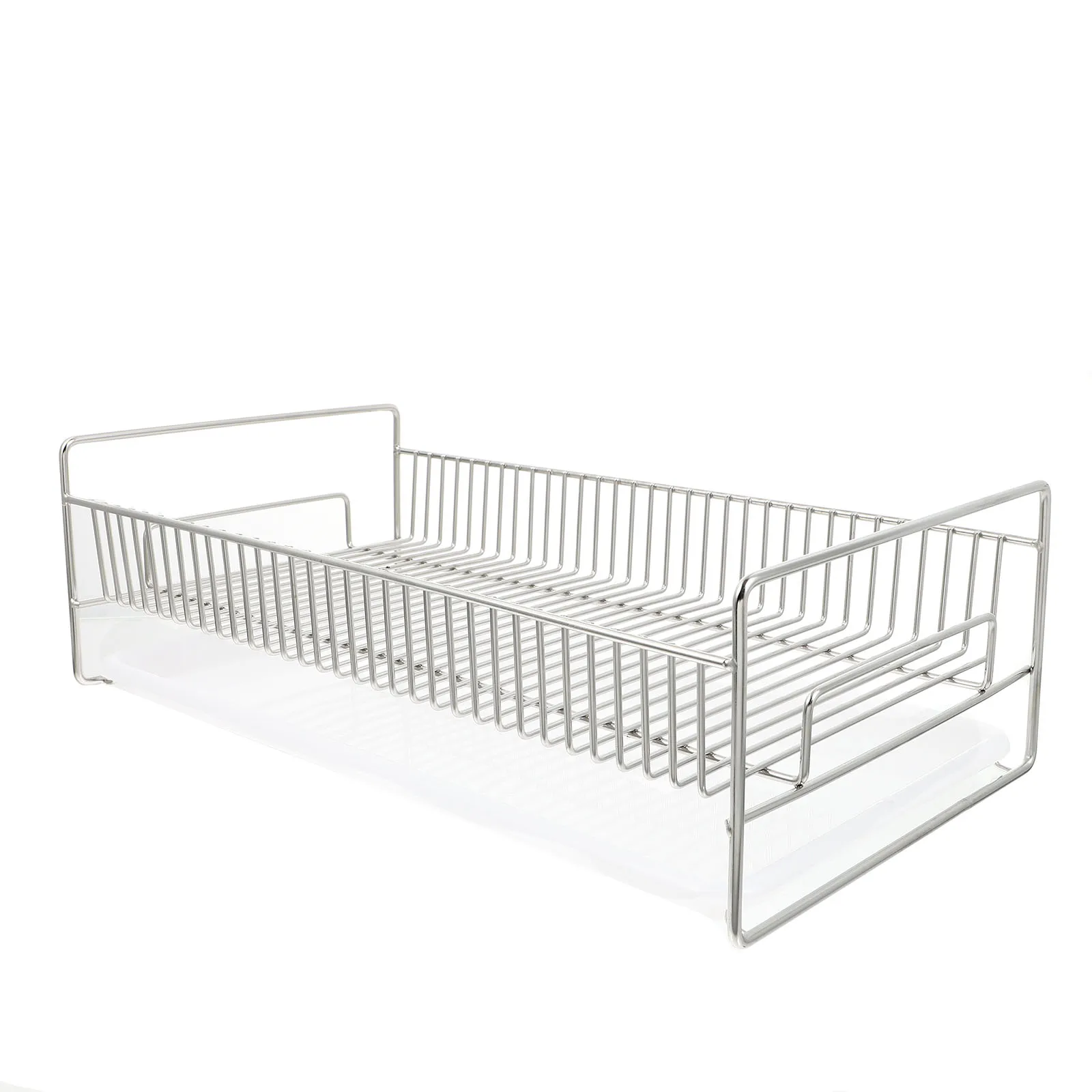 

1 Set Stainless Steel Dish Draining Rack Kitchen Storage Stand Tableware Container Cutlery Holder Dry Draining Shelf