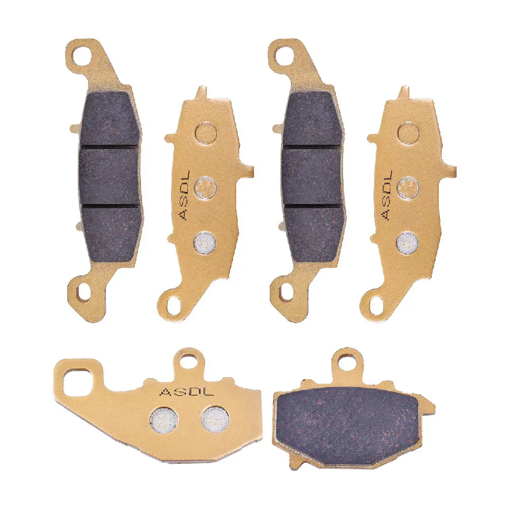 Brake Pads for Kawasaki ER650 EX650 R ER6N ER6F Z750 ZR750 KLE650 Versys Ninja 650 ABS ZRX400 ZR400 WK BIKES CF Moto 650NK/TK/TR