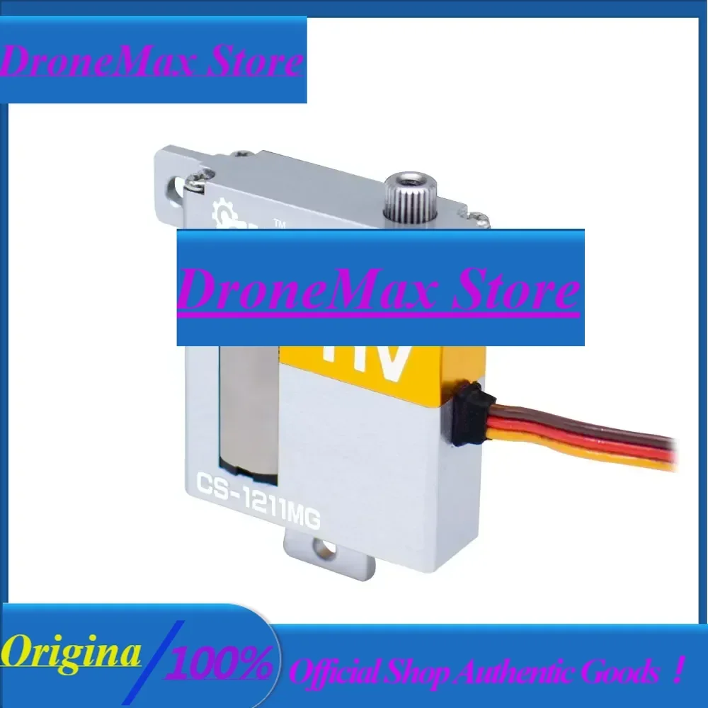 DrMasNew MYServo CS-1211MG 7.4V 11KG DS-0211MG 6.0V 8.0KG Titanium Gears Coreless Digital Servo For Helicopters & RC Model Par