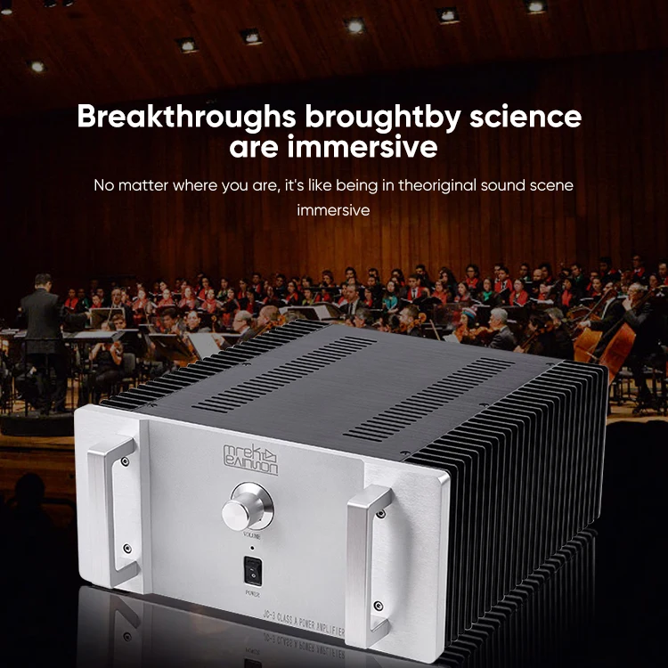 Classic  ML2 JC3 Power Amplifier Class a 25W Amplificator Hifi High End Black Audio Amplifidor