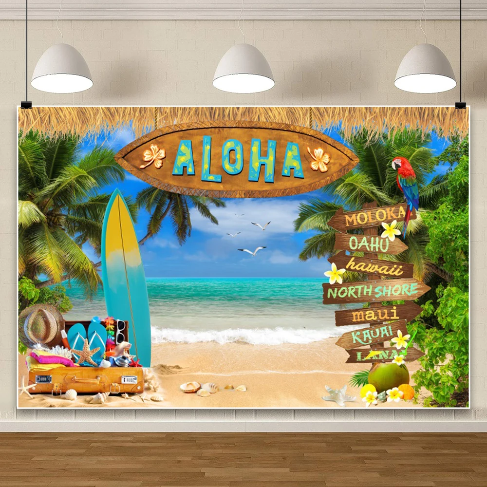 خلفية تصوير لحفلات حمام السباحة الصيفية على شاطئ البحر، خلفية عيد ميلاد سعيد، لافتة تزيين منطقة التصوير، دعائم استوديو الصور