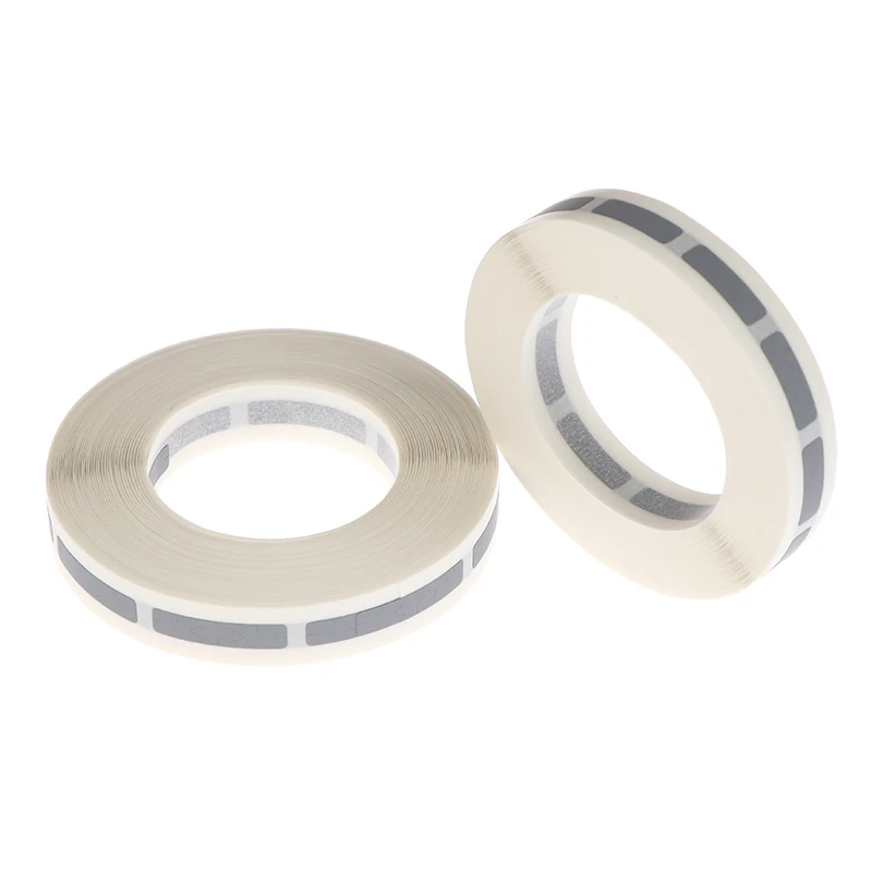 1000 قطعة/لفة ملصقات لاصقة يدوية للخدش شريط رمادي في لفات ترميز تراكب فيلم لعبة الزفاف #3