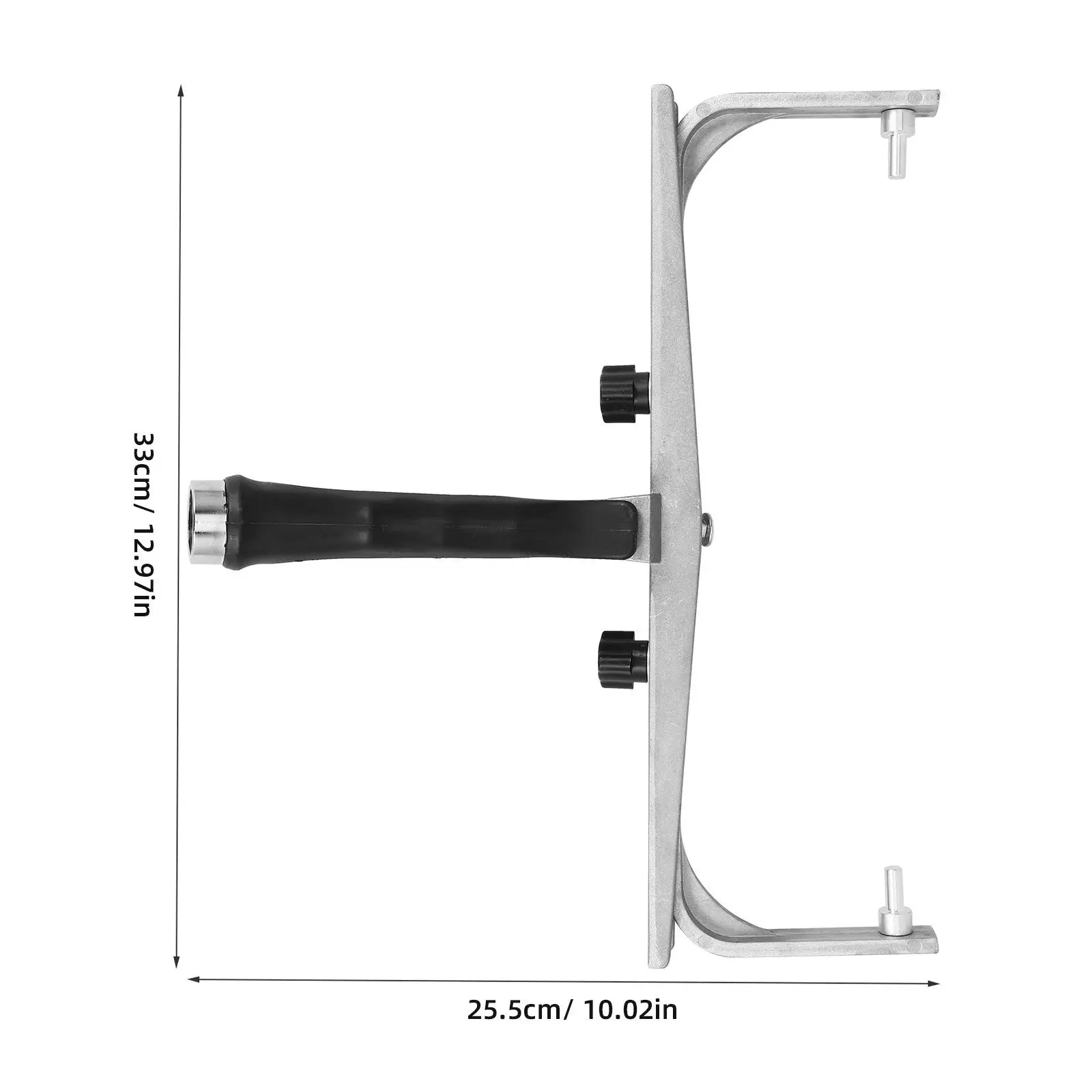 Adjustable Painting Roller Holder Metal Paint Roller Frame Lightweight Handle for Walls Ceilings Drywall Painting Tools