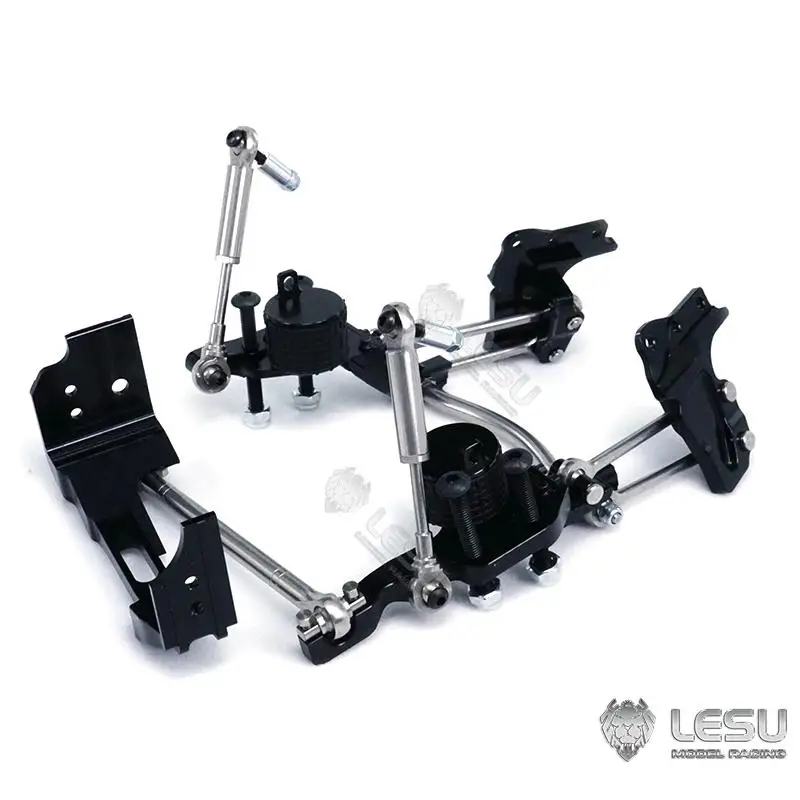 Airbag suspension LESU model 1/14 simulation truck modification accessories X-8022-A steering axle shock absorber