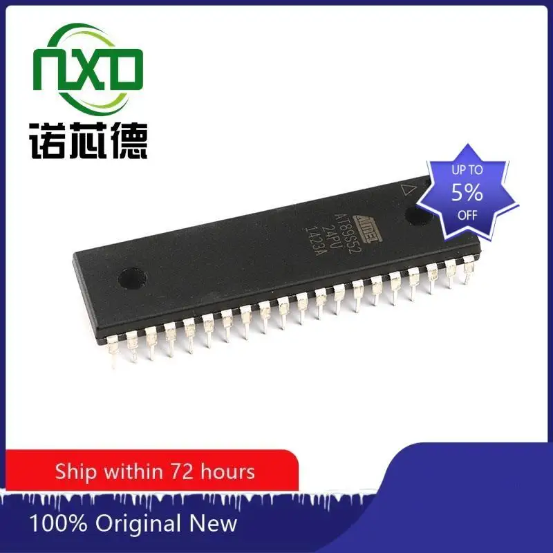 

10PCS/LOT AT89S52-24PU DIP40 new and original integrated circuit IC chip component electronics professional BOM matching