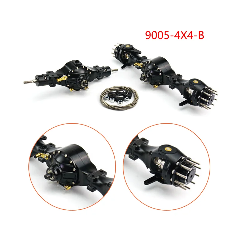 Lesu Metal Axle Differential Lock Q900 1/14 4X4 6X6 8X8 Rc Tractor Trucks Tamiyaya Model Car Parts Toys For Boys