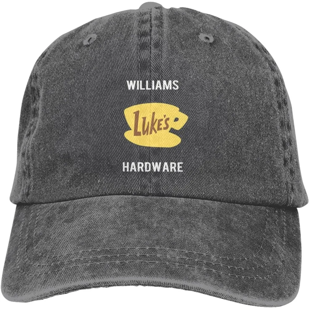 Unisex Luke's-Diner Baseball Cap Adjustable Hat Cowboy Cap Denim Dad Hat for Mens&Womens