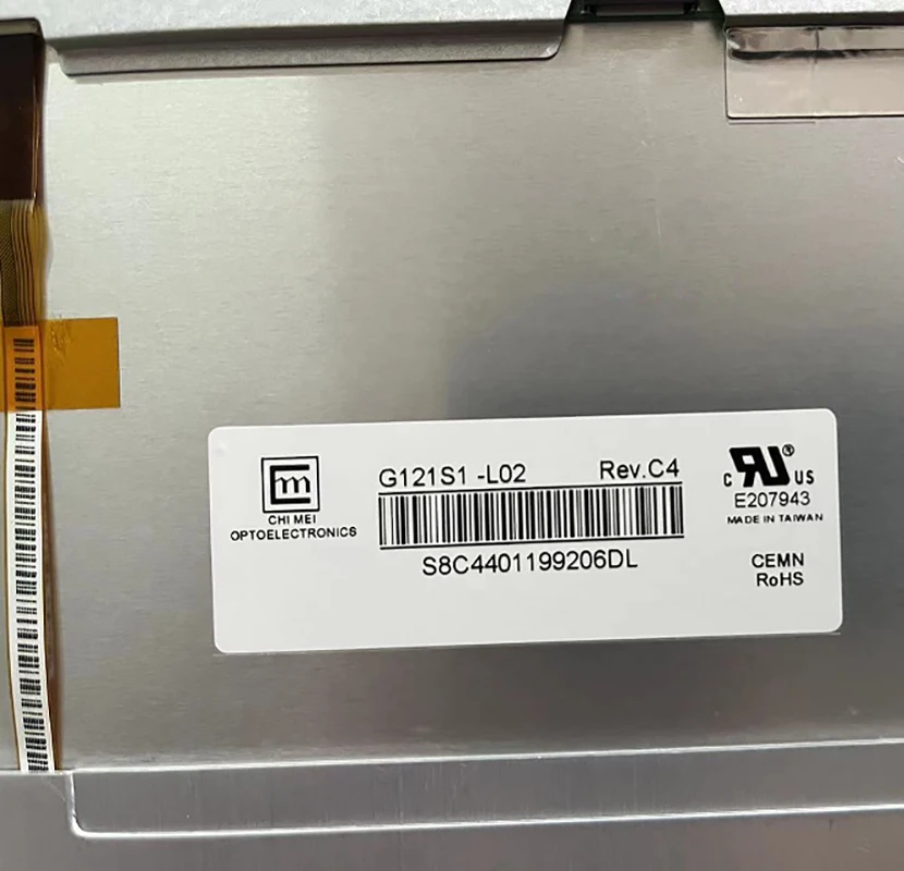 Display LCD 12.1 originale da G121S1-L02 pollici