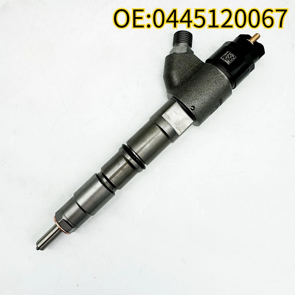 genuine High quality New For 0445120067 0445120066 Fuel Injector For  Excavator D6E EC210 EC210B KHD