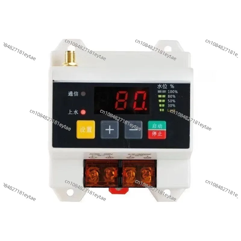 Wireless Remote Water Level Controller Water Pump Water Tower Liquid Level Remote Control Float Sensor Switch