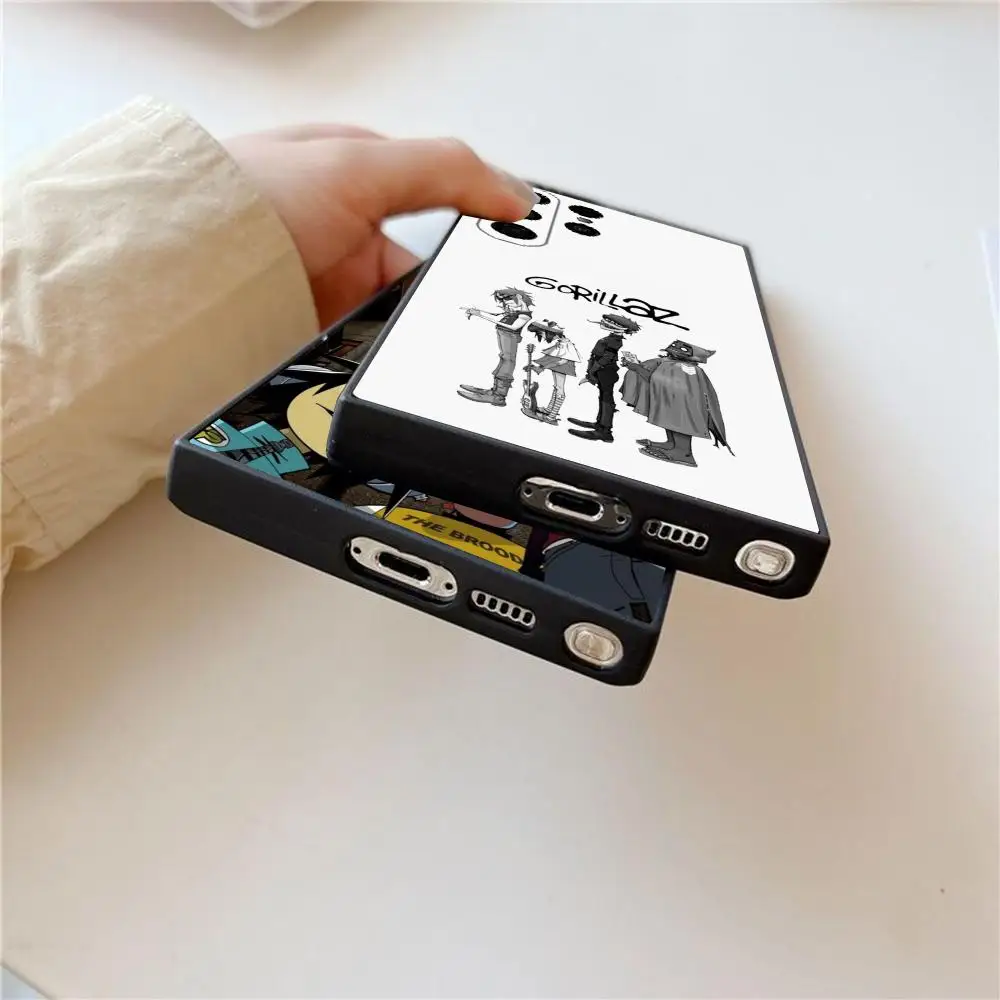 G-Gorillaz 2D Phone Case For Samsung Galaxy S26 S25 S24 S22 S23 Ultra S21 S20 Plus Frosted Full Soft Case view 2