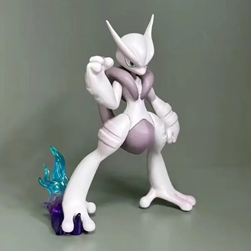 7.5-12 سنتيمتر أنيمي بوكيمون الشكل ميجا Mewtwo بولي كلوريد الفينيل عمل أرقام جمع نموذج اللعب الهدايا #4