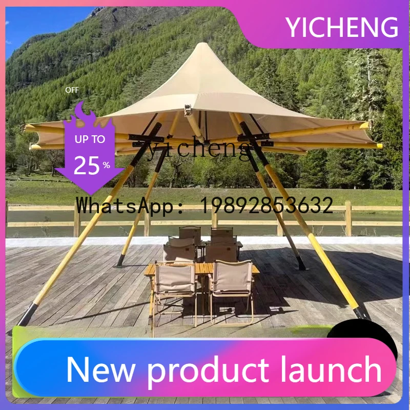 

X3 уличная палатка, походная кровать и завтрак, кемпинг, интернет-знаменитость, живописный точечный бар, ресторан, романтическая палатка, которую легко хранить