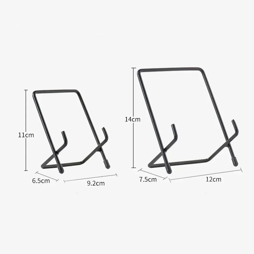 아이언 아트 매거진 디스플레이 스탠드 접시 랙 플레이트, 그릇 액자, 사진 책 받침대 홀더, 홈 장식, 보관 장식품