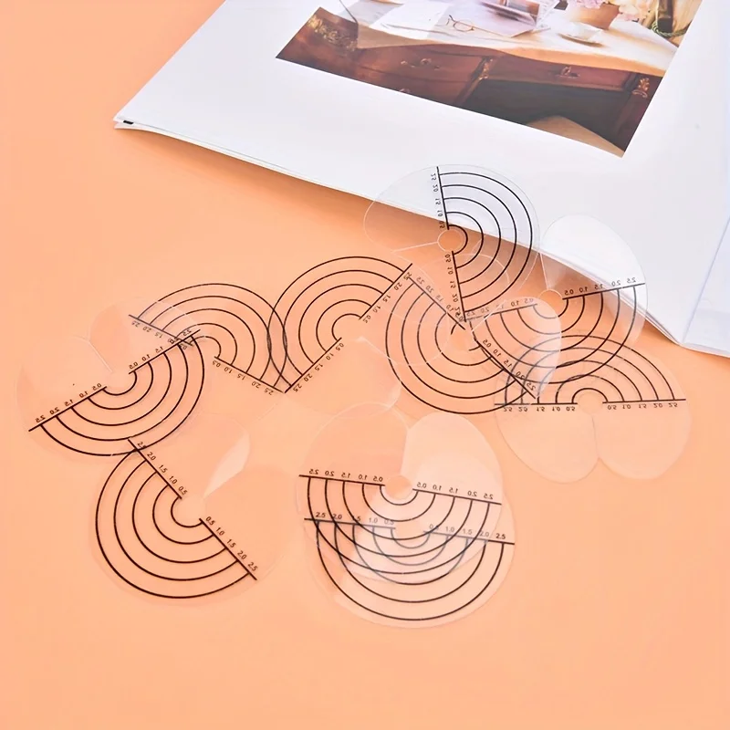 

Heat Shield Guards with Round Single-hole Shield Fusion Glue Protector Templates Clear for Hair Extensions Protector