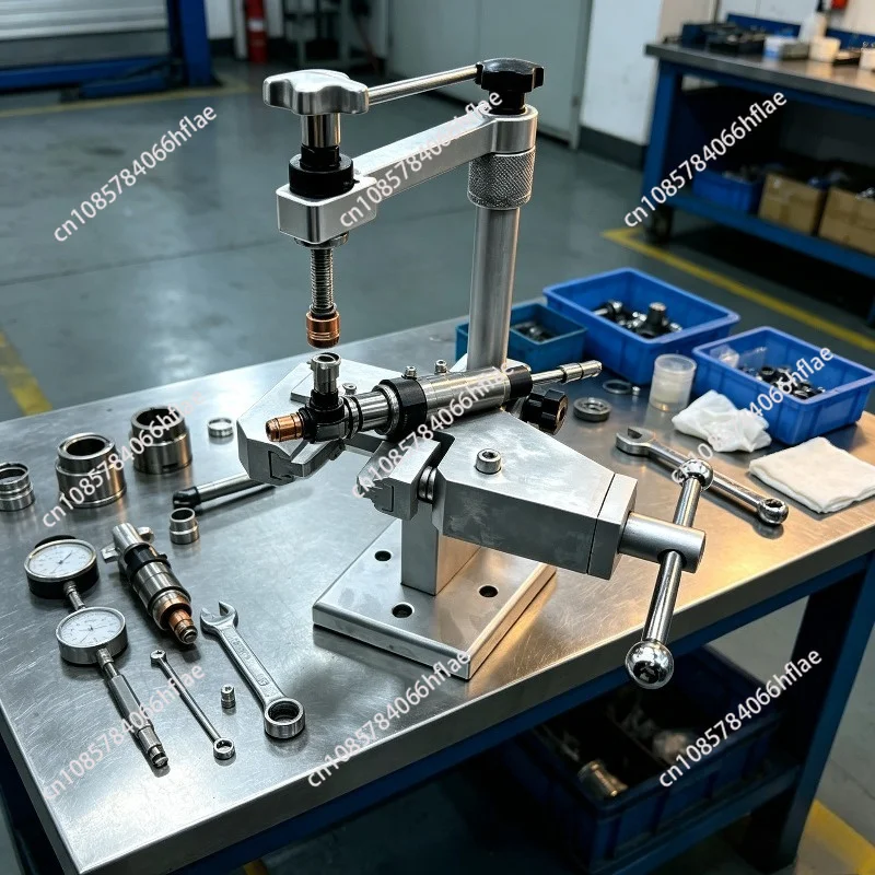 Universal High Pressure Common Rail Injector Disassembly Bracket Fuel Injector Fixed Clamp Repair Bench Tool