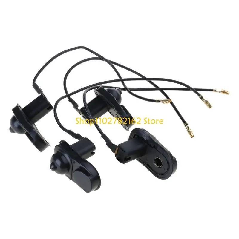 

547B Set of 4 Auto Car Door Light Switches Button Car Interior Door Light Switches