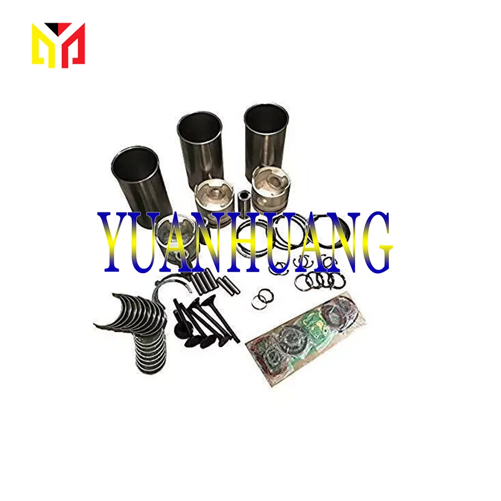 3D88E 3D88E-5 3D88E-6 Overhaul Rebuild Kit Valves for Komatsu PC35 PC30 PC38UU Excavator WA30-6 Loader Diesel Engine Parts