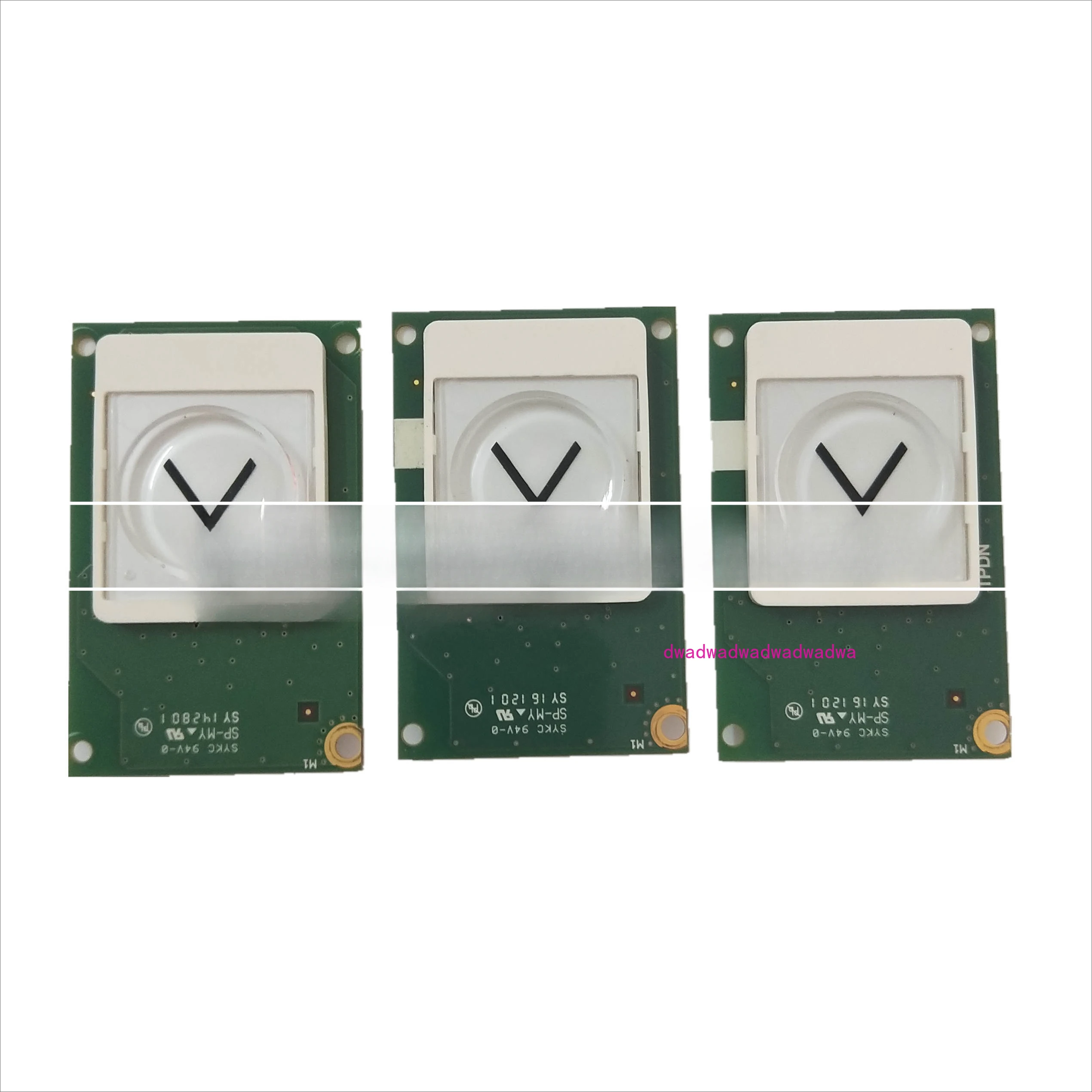 Applicable to Mitsubishi elevator accessories Lingyun 3 touch button P366754B000G13/G11 outbound call board, button