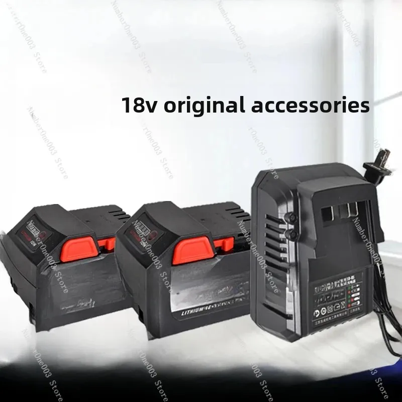 Lithium Battery Original Charger, Angle Grinder, Wrench Electric Drill, Electric Hammer Battery, Suitable for Dongcheng,