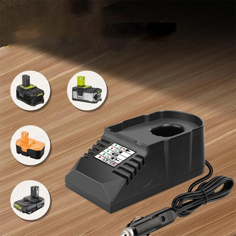 Mini Battery Charger Car Charger with Lighter Plug for 18V Lithium Ion and Ni-Cad and Ni- Batteries-A22U view 5