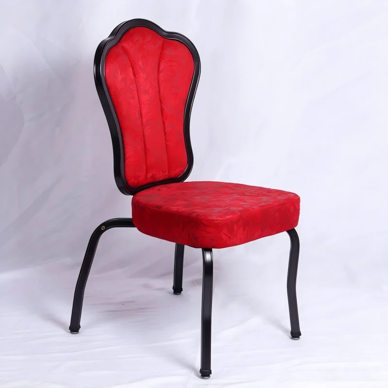 High-End American Style Aluminum Folding Reclining Back Chair for Star Hotels - Hotel Dining Chair