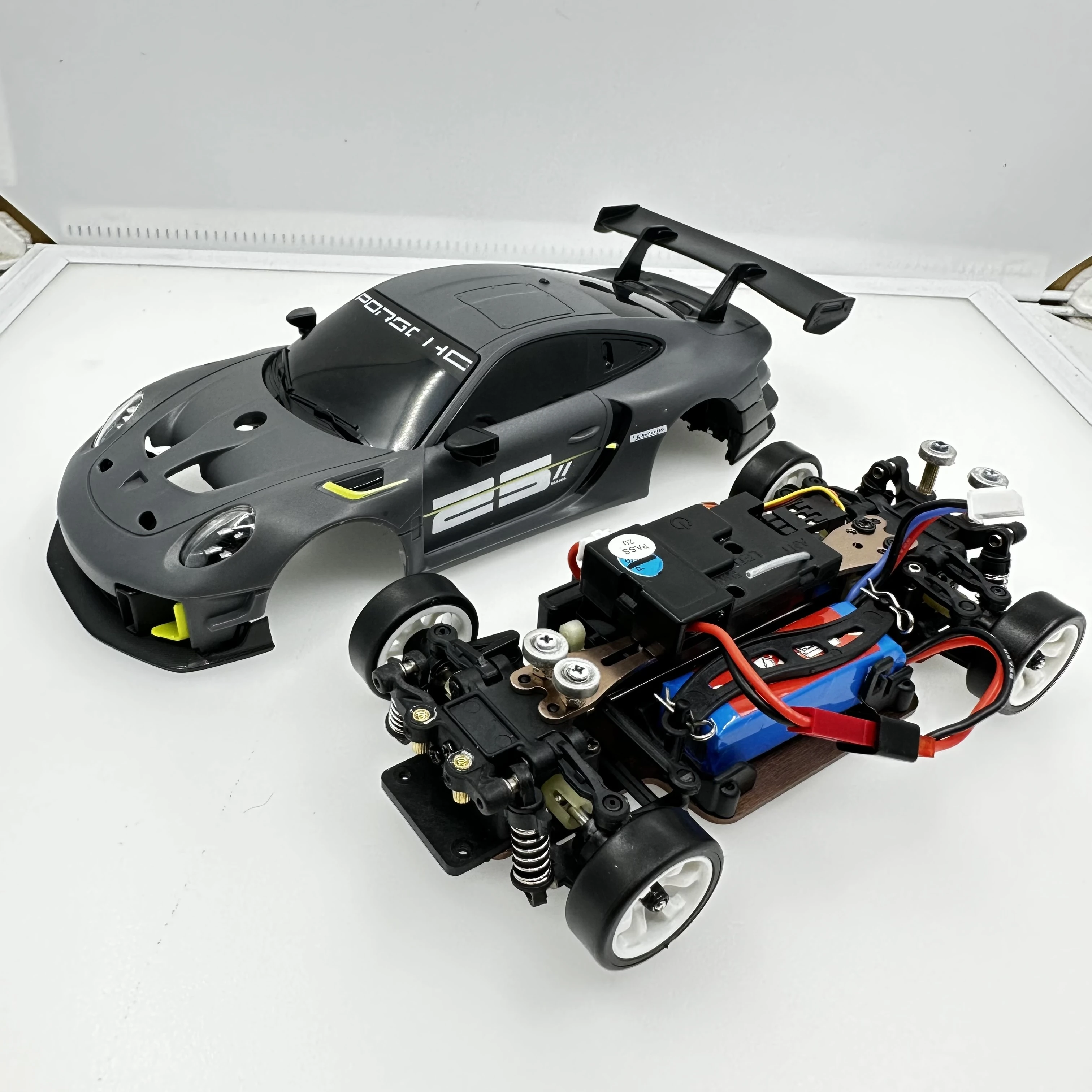 RC Car 1/28 WLtoys K969 2.4G Remote Control AWD Offroad Race Car 30KM/H Drifting Toys with ABS Plastic car shell
