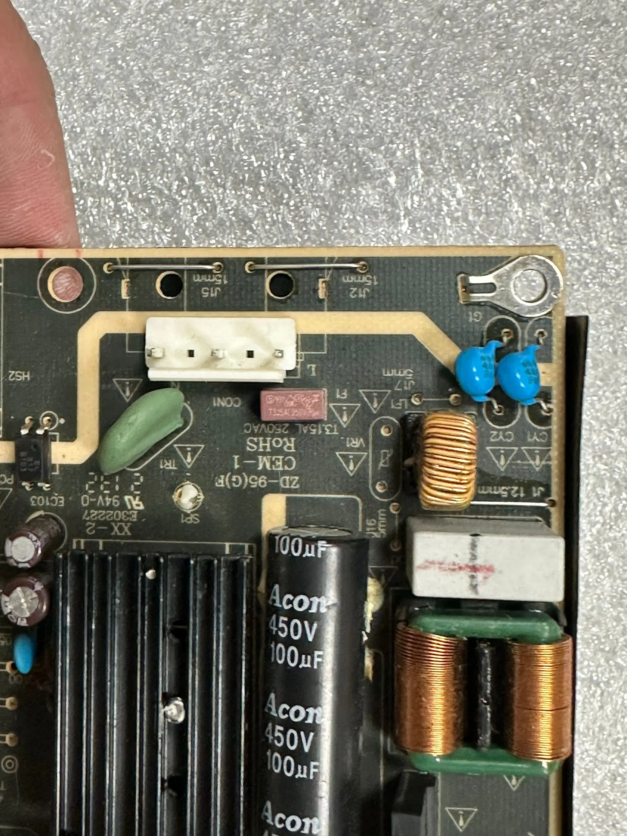 P40UG Power Board, AY078D-1SF30, Original