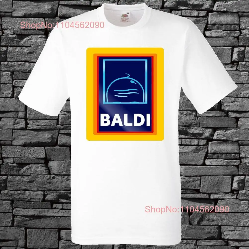 

Adults T Shirt Parody funny BALDI Novelty long or short sleeves