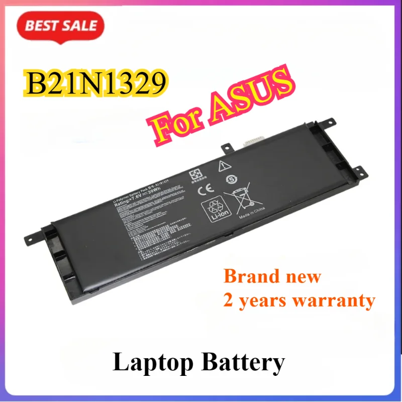 New B21N1329 3900mAh 7.6V Laptop Battery for ASUS F453 F453MA D553M F553M  P553MA P553 X453 X453MA X553 X553M X553B X553MA X503M