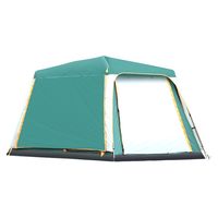 Tent outdoor double-layer thickened camping picnic canopy 8-10 people family rain and sun protection pergola