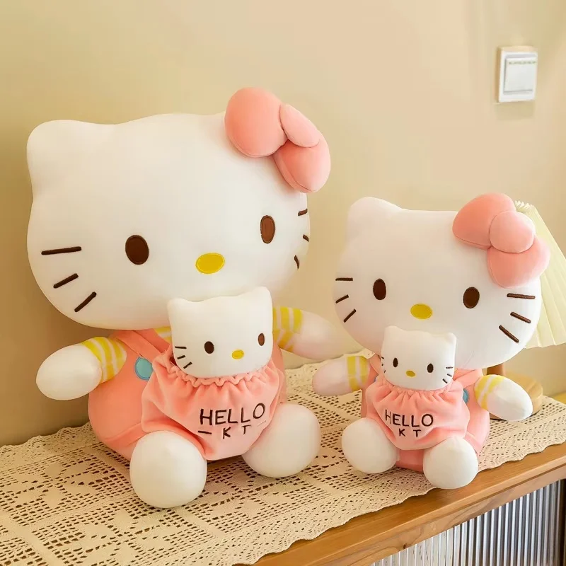 

43cm Sanrio Love Cute Hello Kitty Plush Toys Movie Cat Dolls Soft Stuffed Animal Plushie Toy Kid Birthday Xmas Gift