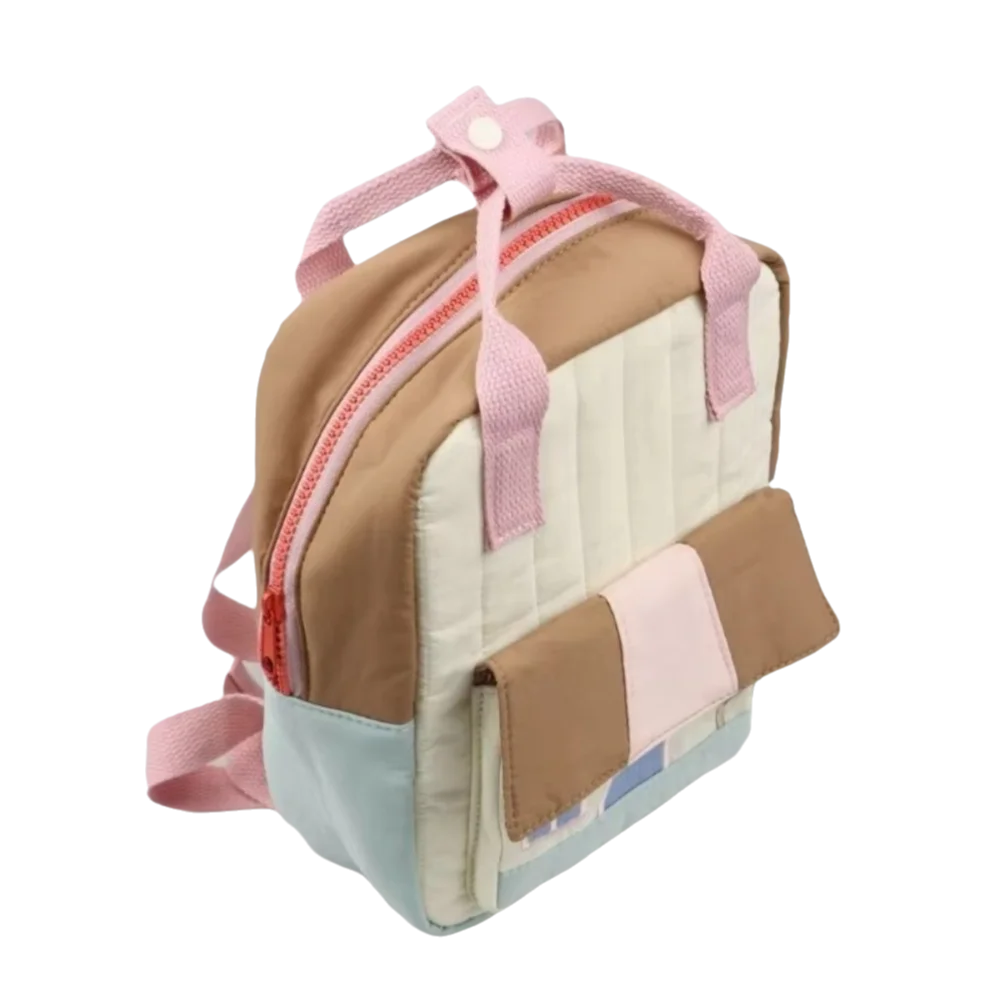 2025 Lightweight Students Backpack Large Capacity Tree House Embroidery School Bag Pink Cute Travel Backpack for Girls Toddler